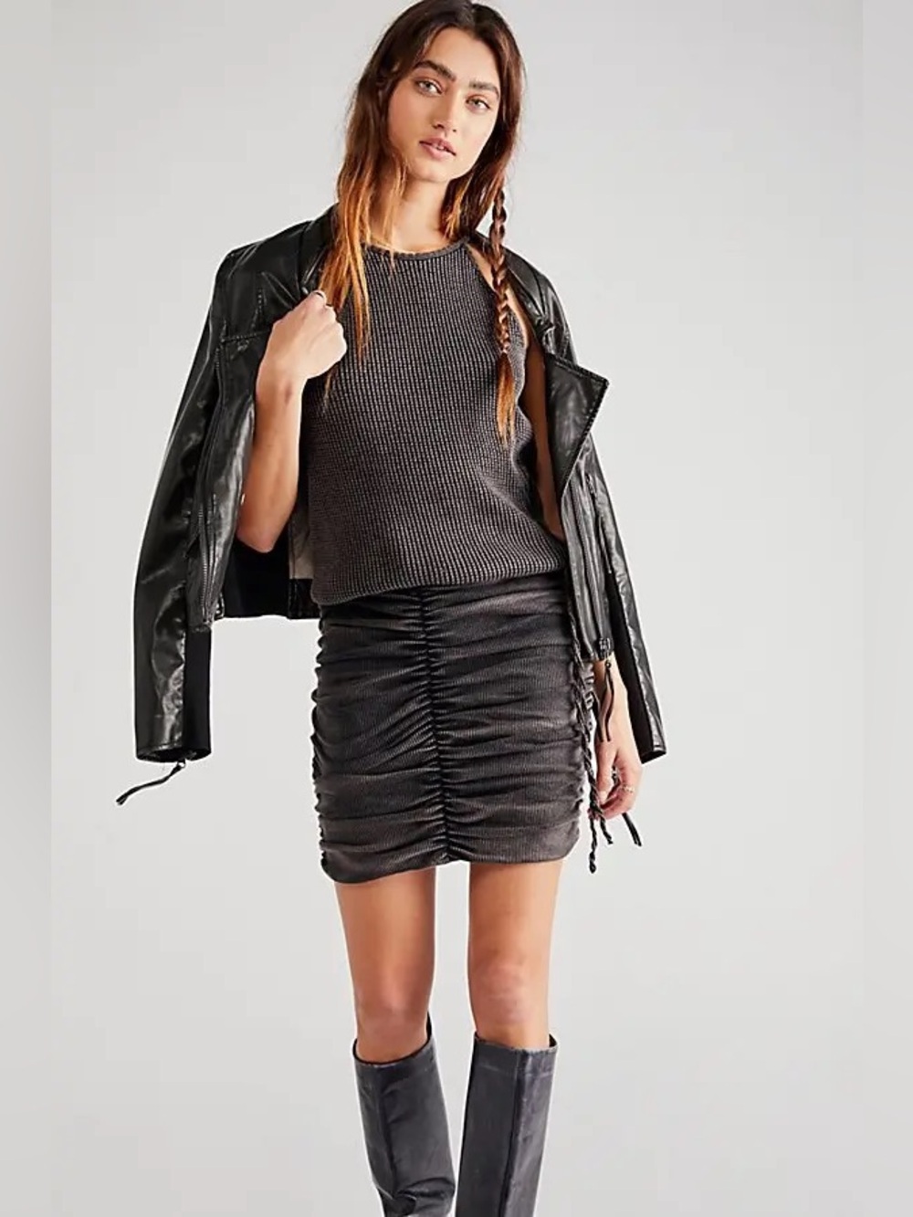 Free People FP One Katya Thermal Mini Dress